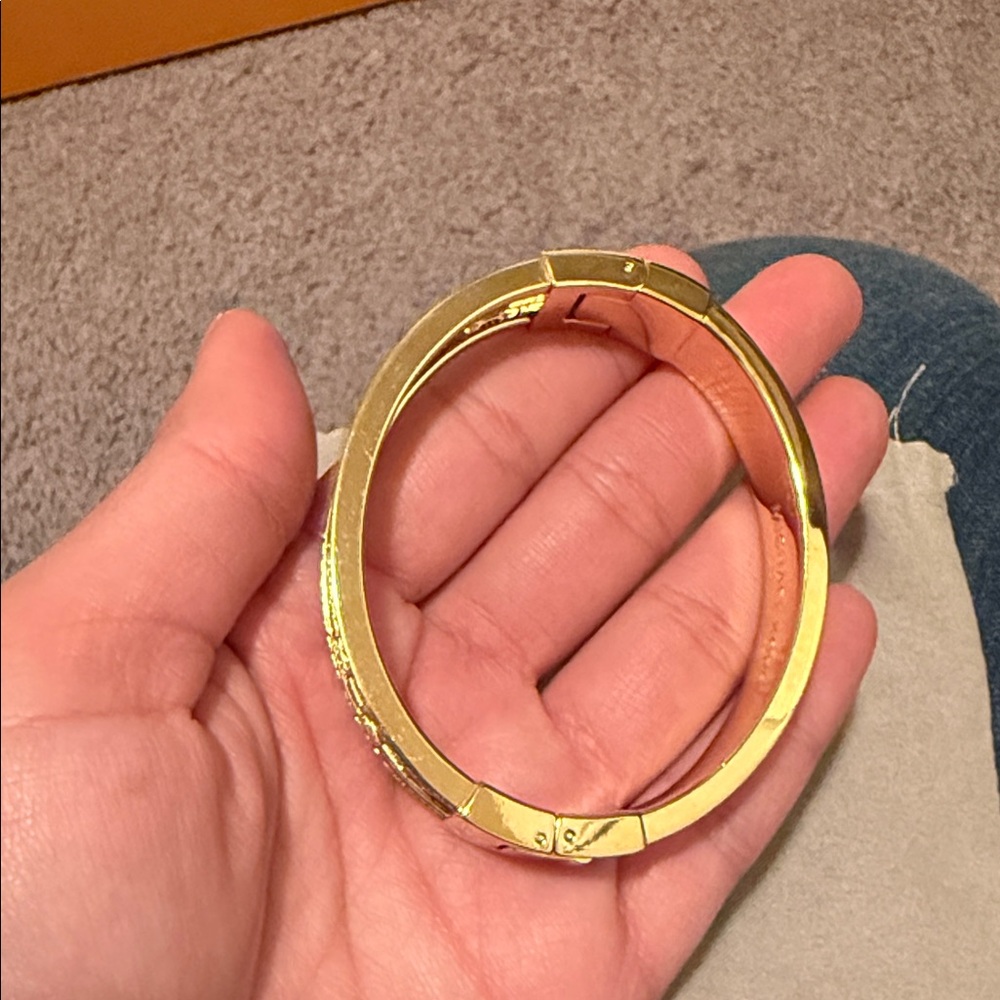 Michael Kors Gold and Silver Logo Bracelet - Picture 3 of 5